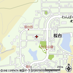 和歌山県岩出市桜台189周辺の地図