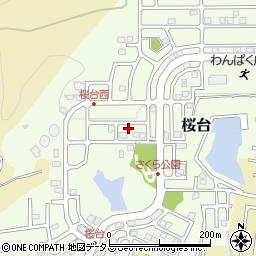 和歌山県岩出市桜台190周辺の地図