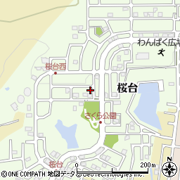 和歌山県岩出市桜台192周辺の地図
