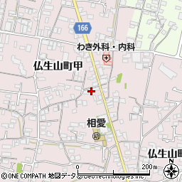 香川県高松市仏生山町553-2周辺の地図