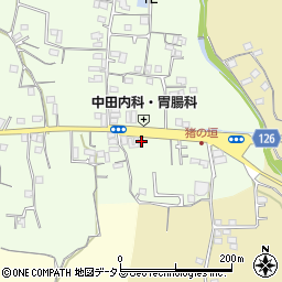 和歌山県紀の川市猪垣20周辺の地図