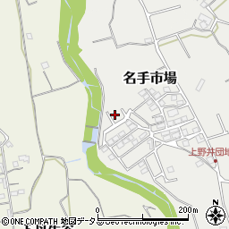 和歌山県紀の川市名手市場1240周辺の地図