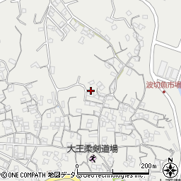 三重県志摩市大王町波切711-1周辺の地図
