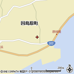 広島県尾道市因島原町741周辺の地図
