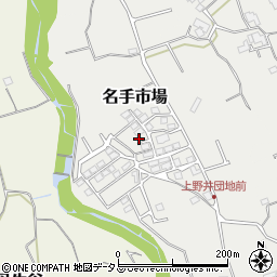 和歌山県紀の川市名手市場1215-10周辺の地図