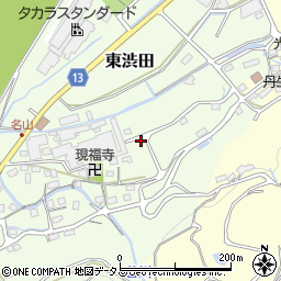 和歌山県伊都郡かつらぎ町東渋田600周辺の地図