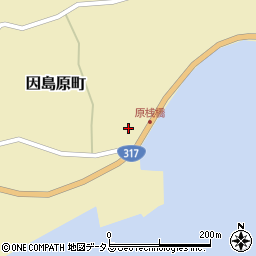 広島県尾道市因島原町1145周辺の地図