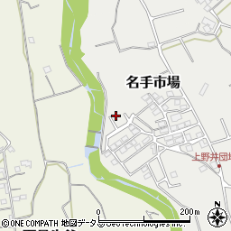 和歌山県紀の川市名手市場1240-17周辺の地図