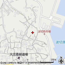 三重県志摩市大王町波切606周辺の地図