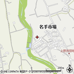 和歌山県紀の川市名手市場1240-18周辺の地図