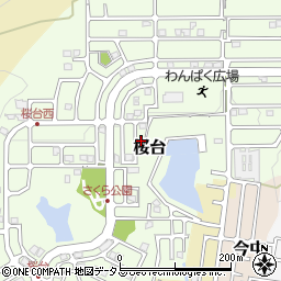 和歌山県岩出市桜台646周辺の地図