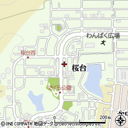 和歌山県岩出市桜台639周辺の地図