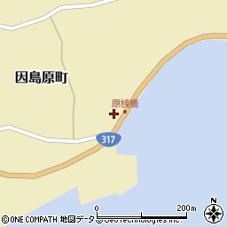 広島県尾道市因島原町1165周辺の地図