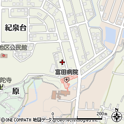 和歌山県岩出市紀泉台28周辺の地図