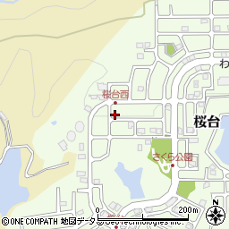 和歌山県岩出市桜台180周辺の地図