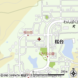 和歌山県岩出市桜台174周辺の地図