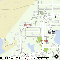 和歌山県岩出市桜台178周辺の地図