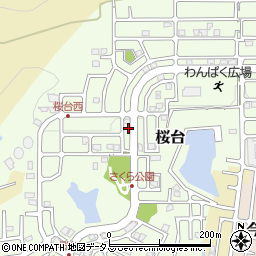和歌山県岩出市桜台199周辺の地図