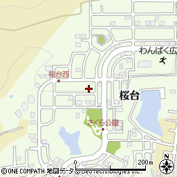 和歌山県岩出市桜台173周辺の地図
