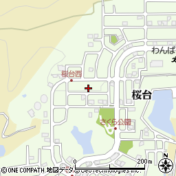和歌山県岩出市桜台176周辺の地図