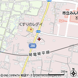 香川県高松市仏生山町1677周辺の地図