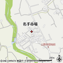 和歌山県紀の川市名手市場1215周辺の地図