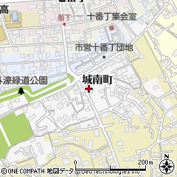 香川県丸亀市城南町37周辺の地図