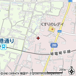 香川県高松市仏生山町993周辺の地図