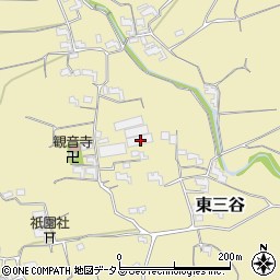 和歌山県紀の川市東三谷443周辺の地図