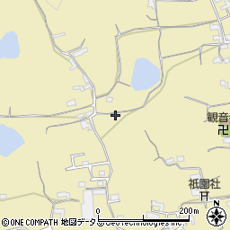 和歌山県紀の川市中三谷626周辺の地図