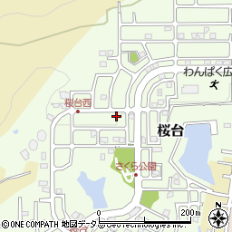 和歌山県岩出市桜台170周辺の地図