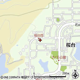 和歌山県岩出市桜台164周辺の地図