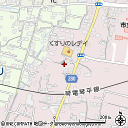 香川県高松市仏生山町1006周辺の地図