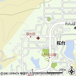 和歌山県岩出市桜台167周辺の地図