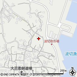 三重県志摩市大王町波切632周辺の地図
