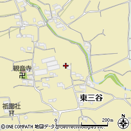 和歌山県紀の川市東三谷405周辺の地図