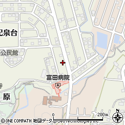 和歌山県岩出市紀泉台44周辺の地図