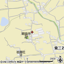 和歌山県紀の川市東三谷440-1周辺の地図