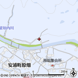 広島県呉市安浦町大字原畑1224-1周辺の地図