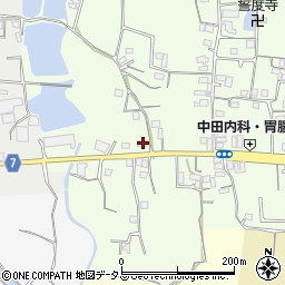 和歌山県紀の川市猪垣237周辺の地図