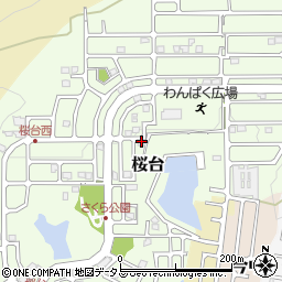 和歌山県岩出市桜台648周辺の地図