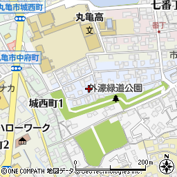 香川県丸亀市十番丁50-1周辺の地図
