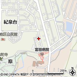 和歌山県岩出市紀泉台26周辺の地図