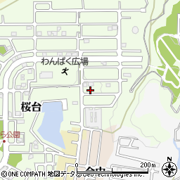 和歌山県岩出市桜台594周辺の地図