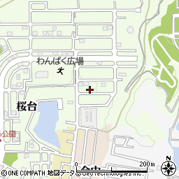 和歌山県岩出市桜台593周辺の地図