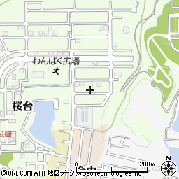 和歌山県岩出市桜台592周辺の地図