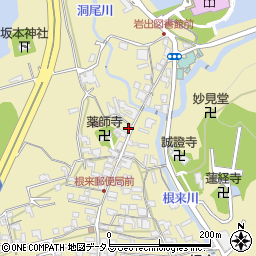 和歌山県岩出市根来1174周辺の地図