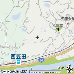 阪口農園周辺の地図