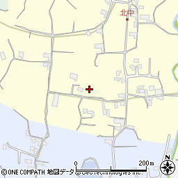 和歌山県紀の川市北中99周辺の地図