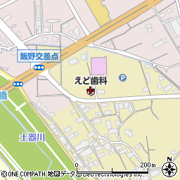 江戸歯科医院周辺の地図